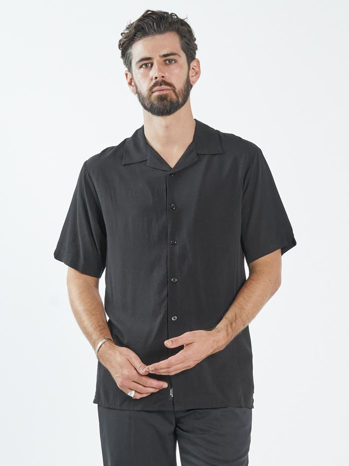 Closer Bowling Shirt  - Black