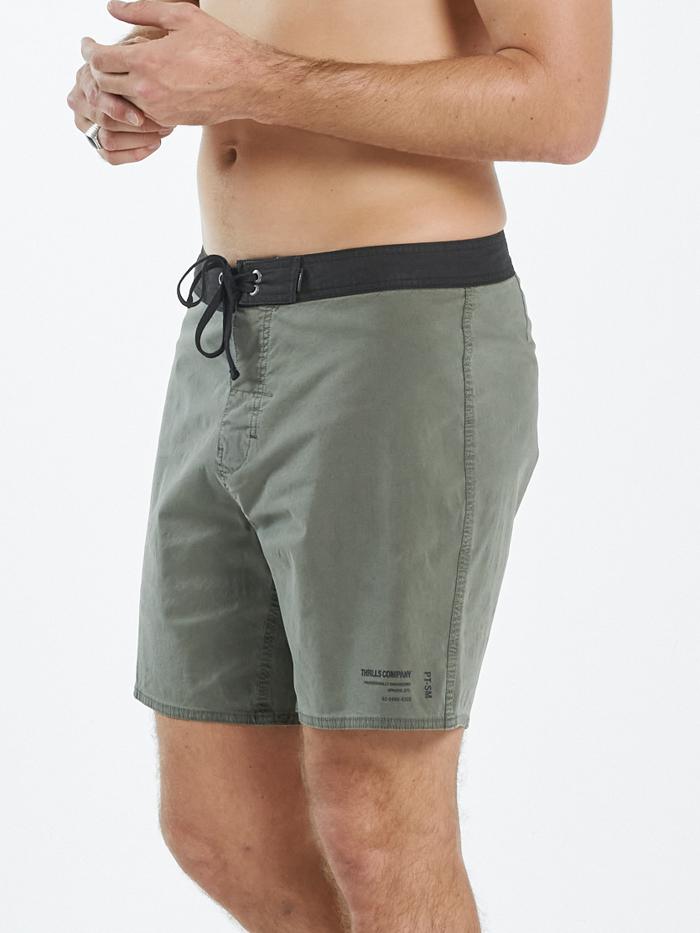Provisions Boardshort - Army Green