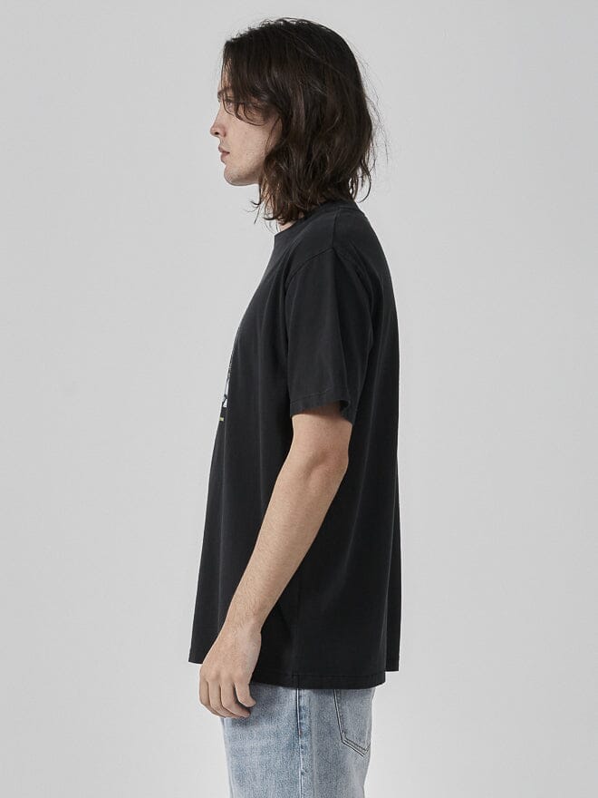 Never The Same Merch Fit Tee - Washed Black