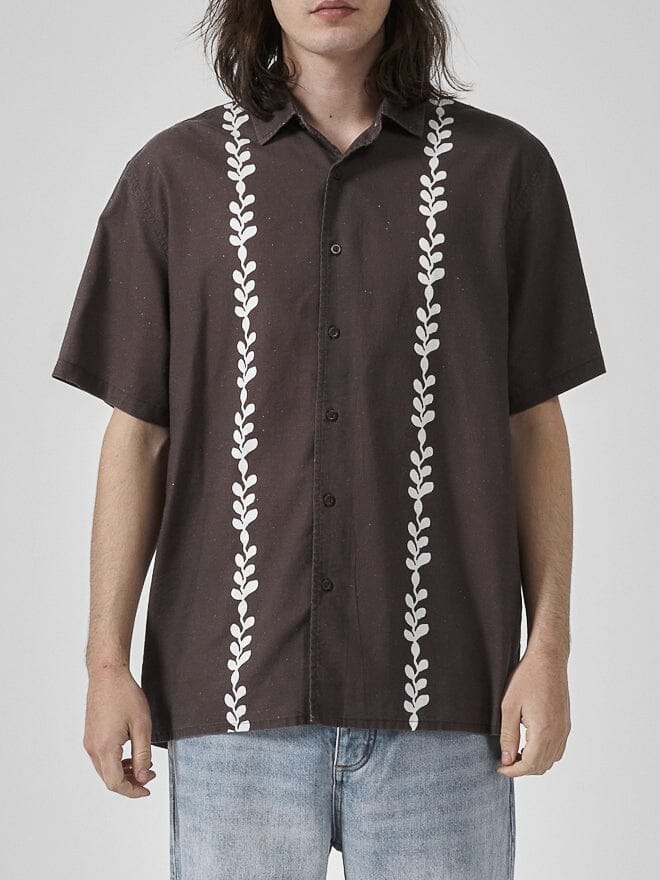 Natural Gravitation Short Sleeve Shirt - Canteen