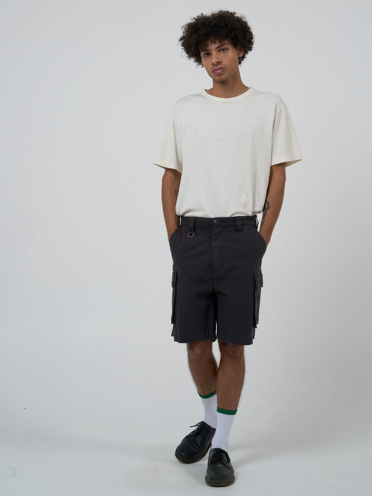 Century Slacker Cargo Short - Black