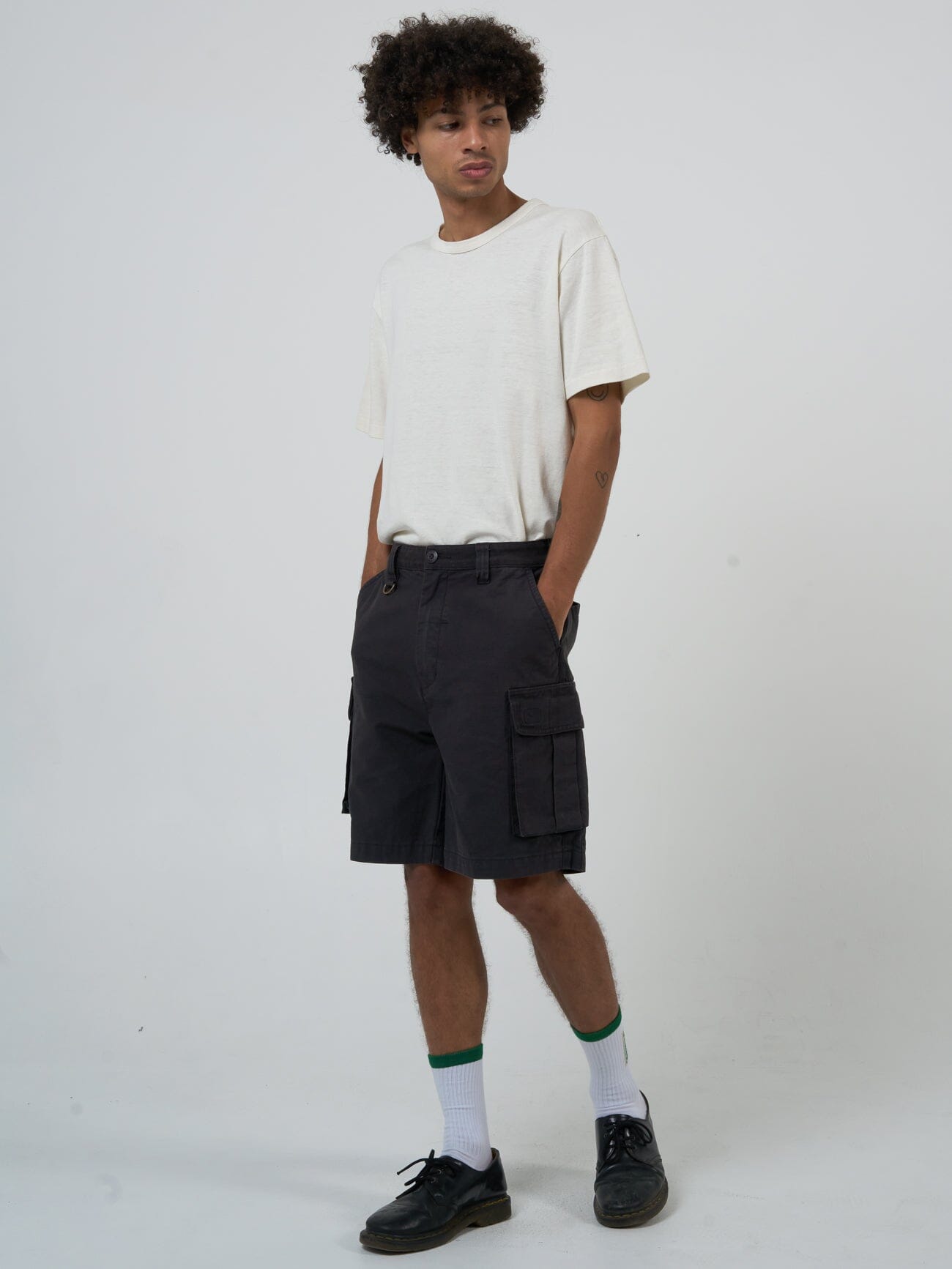 Century Slacker Cargo Short - Black