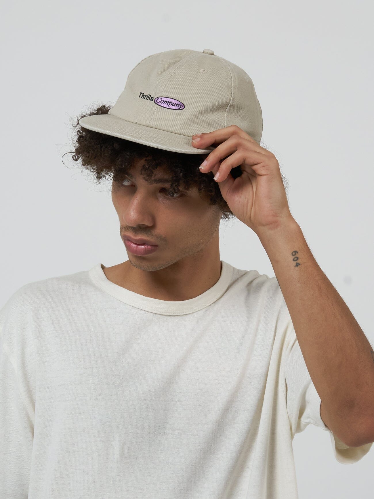 In Harmony 6 Panel Cap - Sandstone