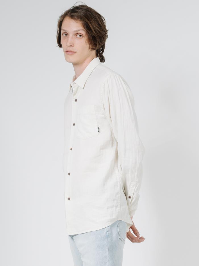 Dril Long Sleeve Shirt - Unbleached