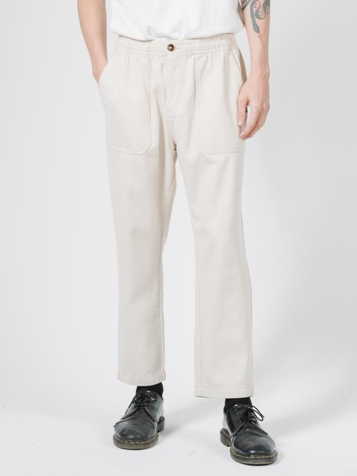Dril Chopped Elastic Surf Pant - Unbleached