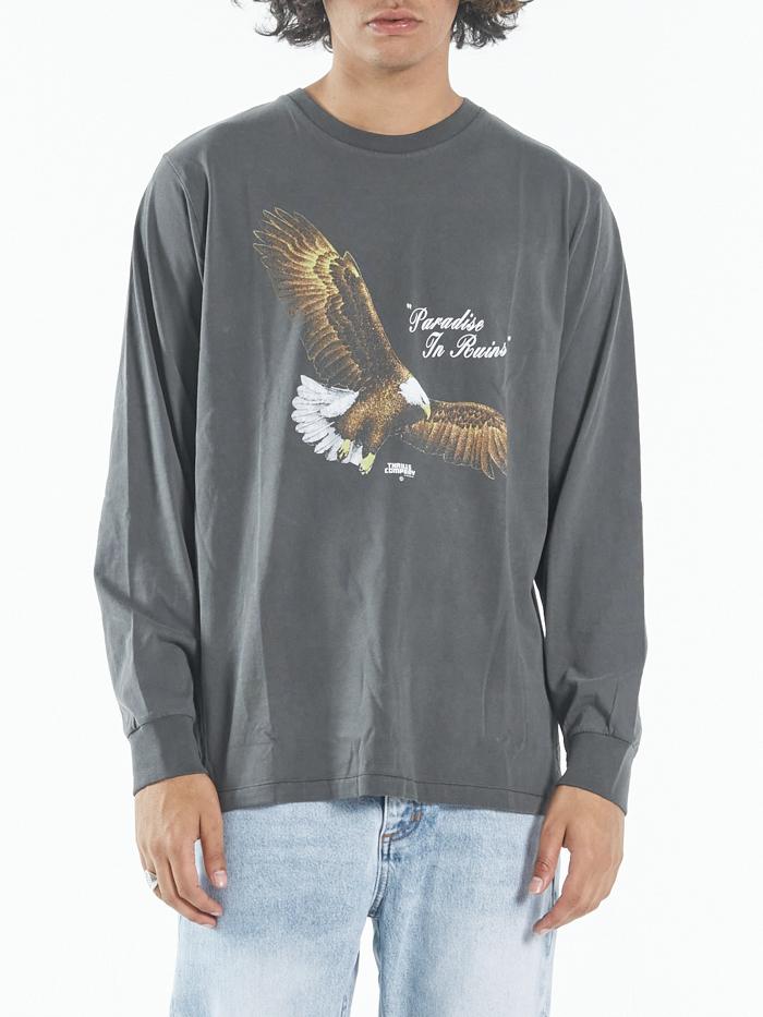 Not In Arizona Anymore Merch Fit Long Sleeve Tee - Merch Black