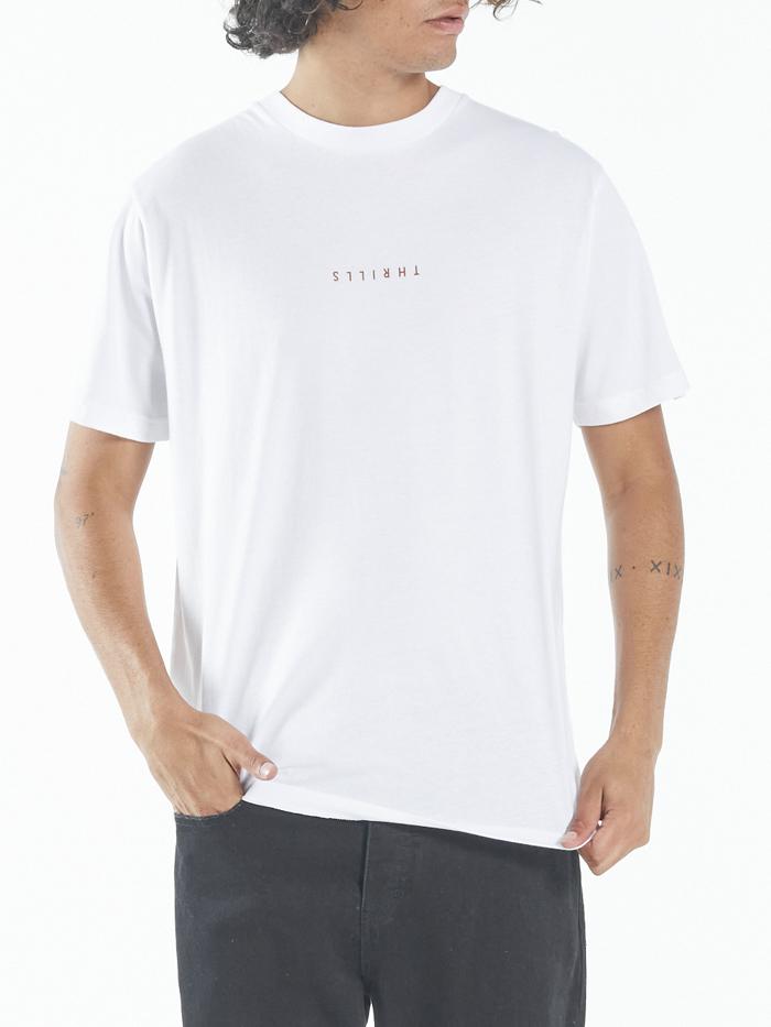 Minimal Thrills Merch Fit Tee - White