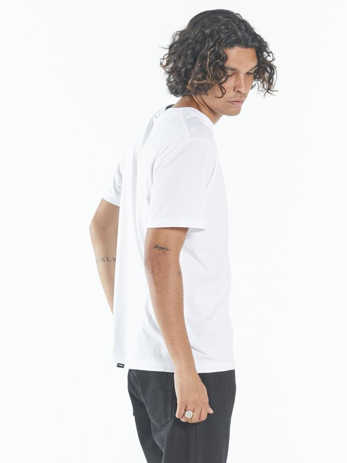 Minimal Thrills Merch Fit Tee - White