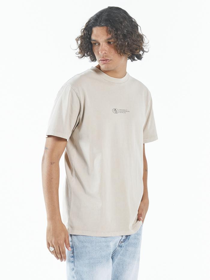 Company Alignment Merch Fit Tee - Aged Tan
