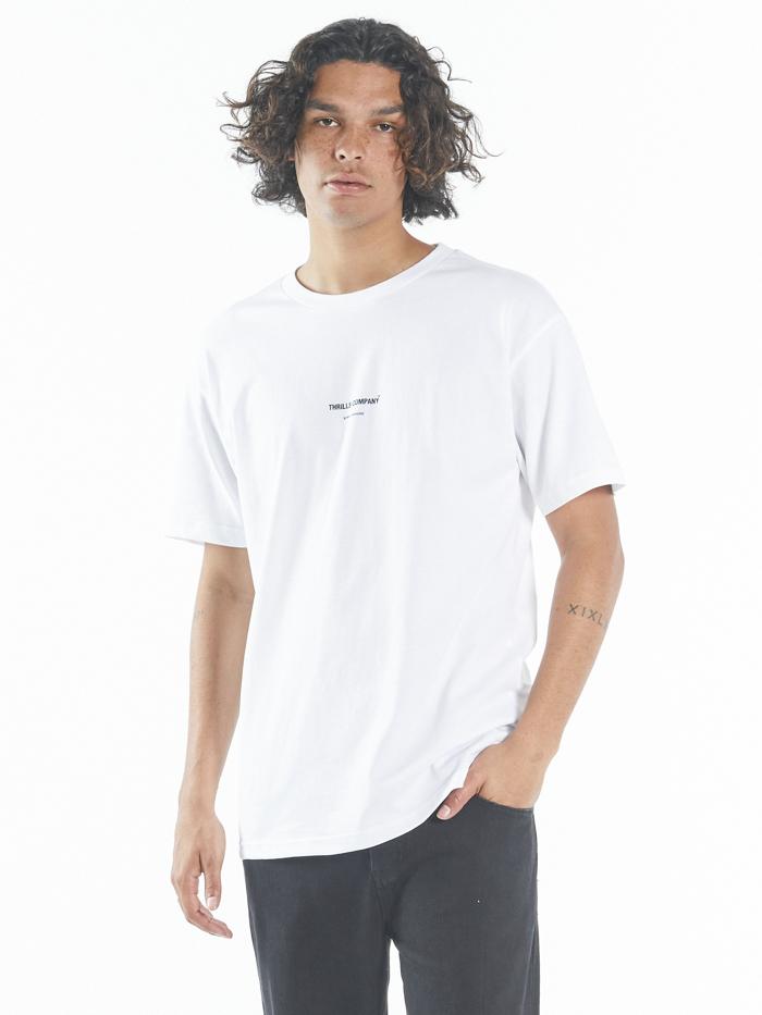 Thrills Stamp Merch Fit Tee - White