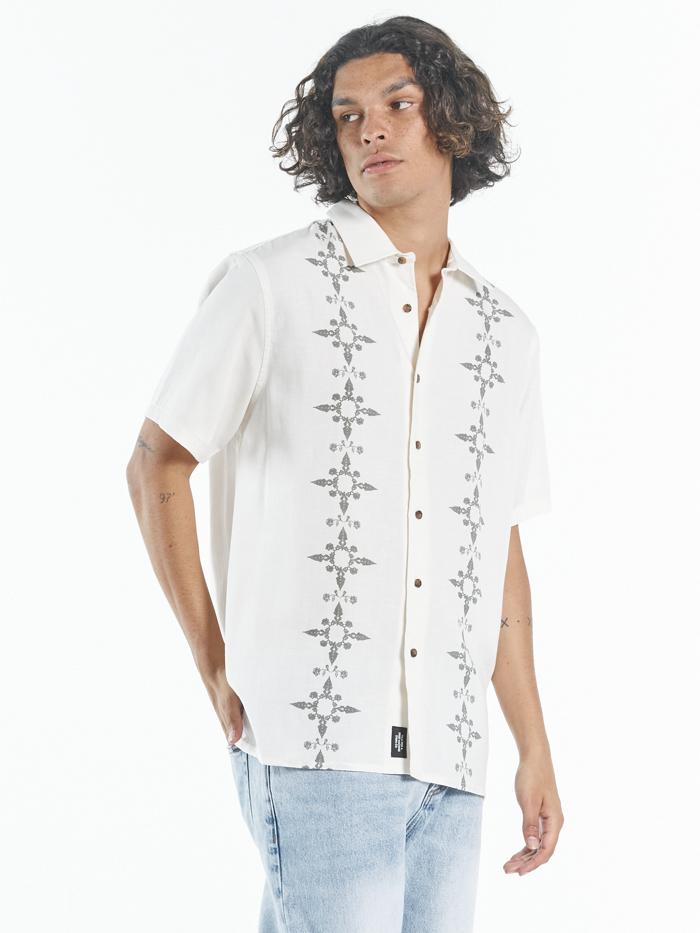 Hippie Pit Short Sleeve Shirt - Heritage White