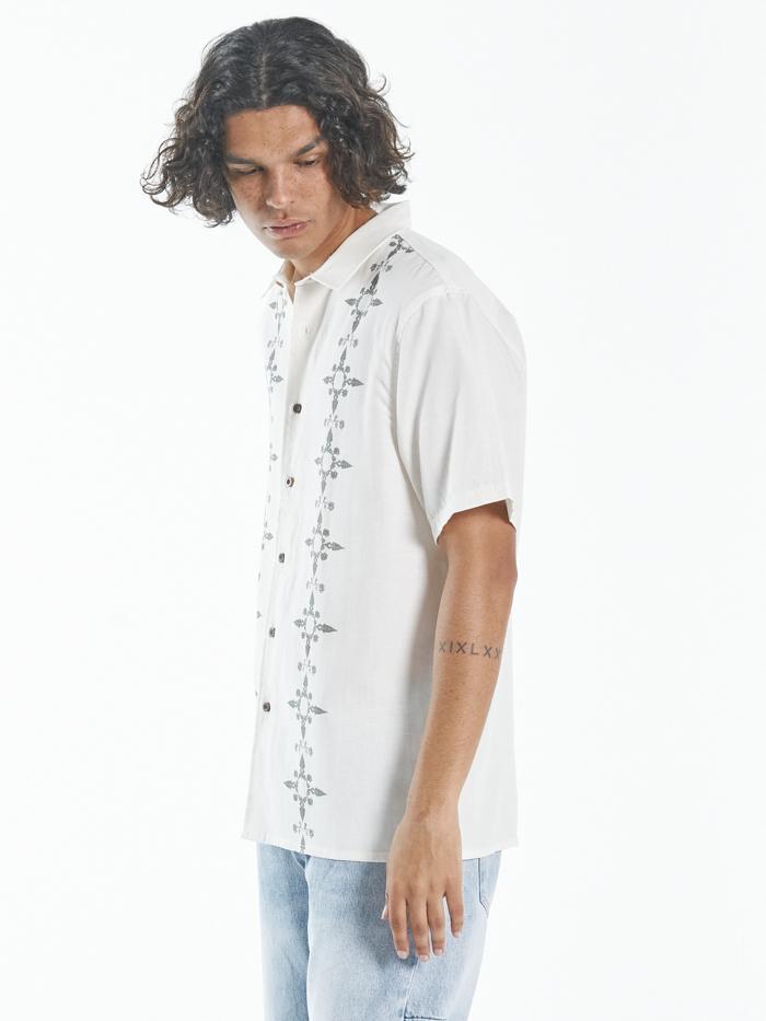 Hippie Pit Short Sleeve Shirt - Heritage White