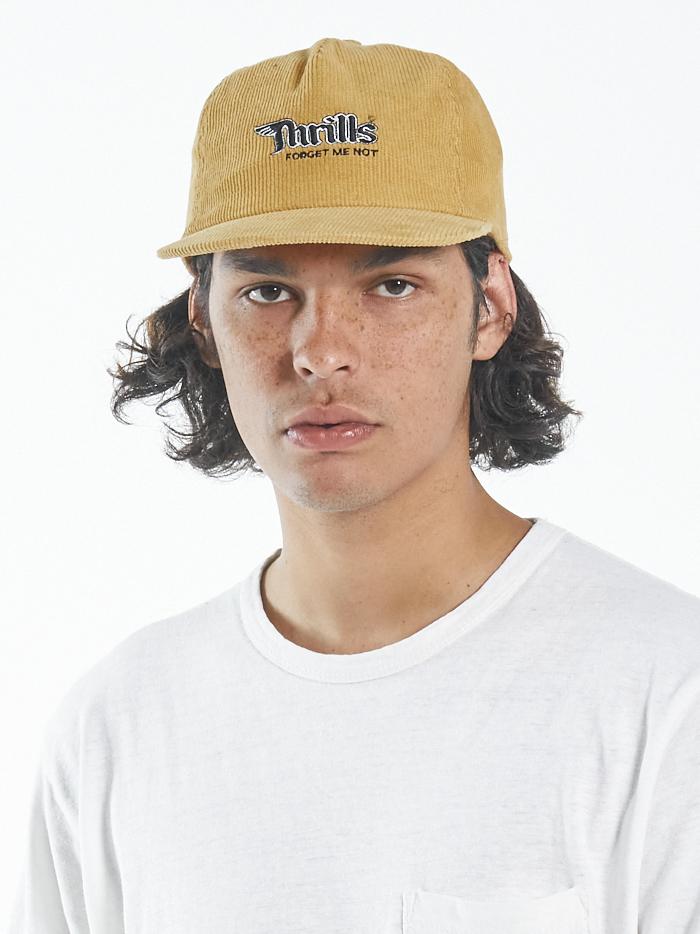 Forget Me Not 5 Panel Cap - Mineral Yellow