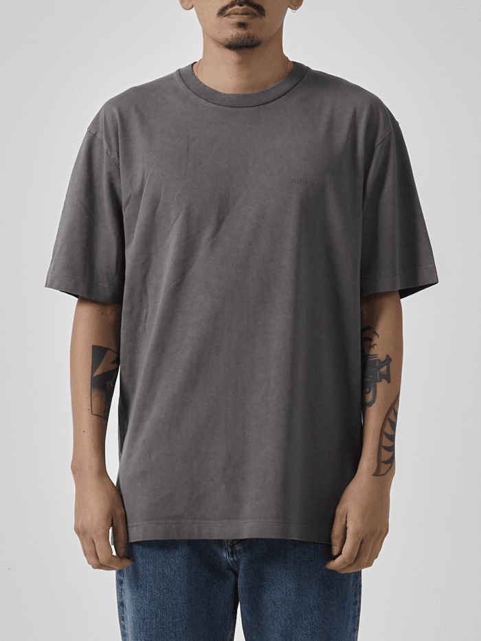 Normal Situations Oversize Fit Tee - Deep Plum