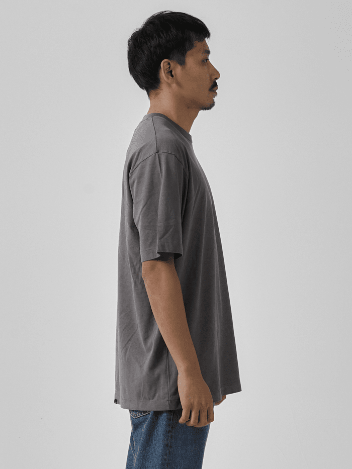 Normal Situations Oversize Fit Tee - Deep Plum