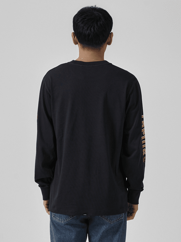 Between Two Thorns Merch Fit Long Sleeve Tee - Dark Navy