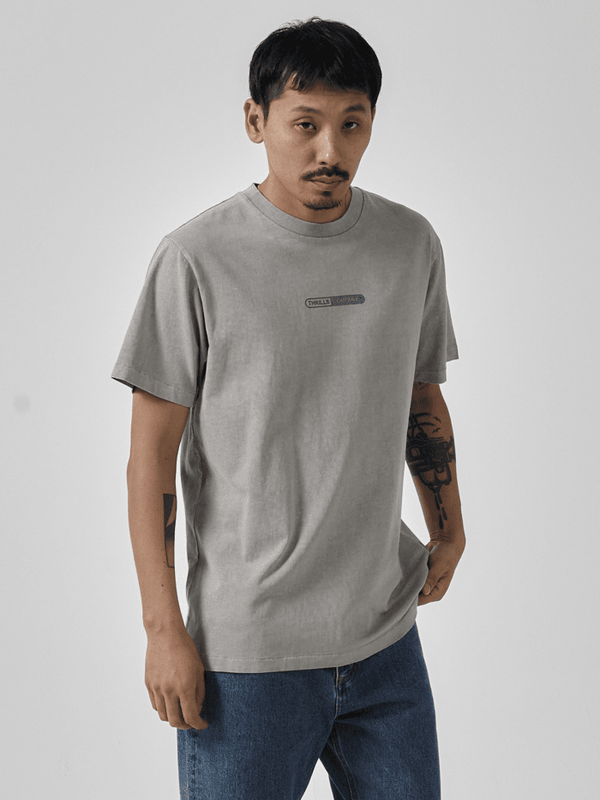 Rush To Relax Merch Fit Tee - Fog