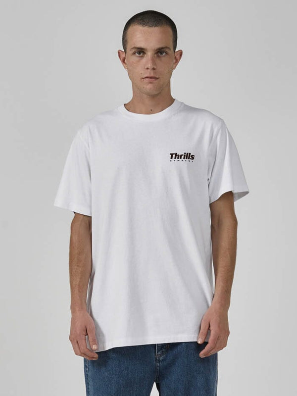 The Paradox of Paradise Merch Fit Tee - White