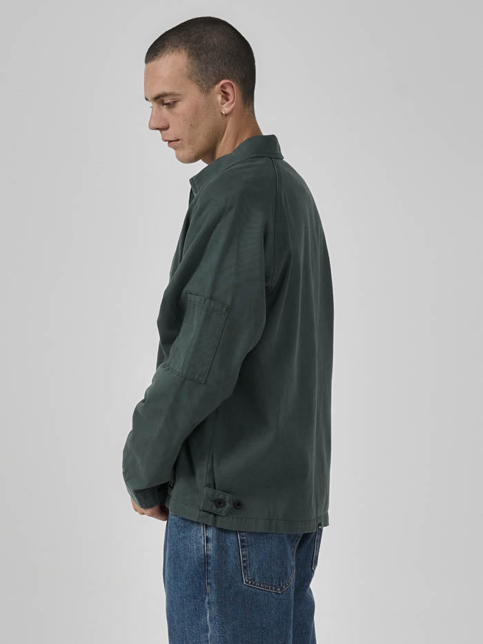 Minimal Thrills Work Jacket - Mallard Green