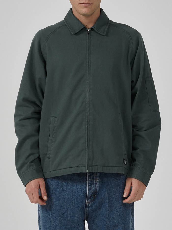 Green on sale work jacket