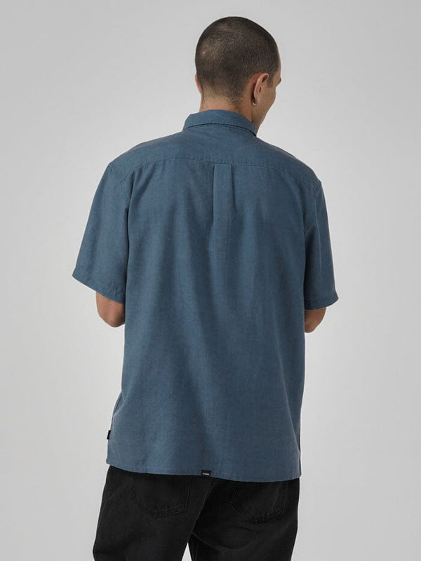 Vacation Dreams Short Sleeve Shirt - Uniform Blue