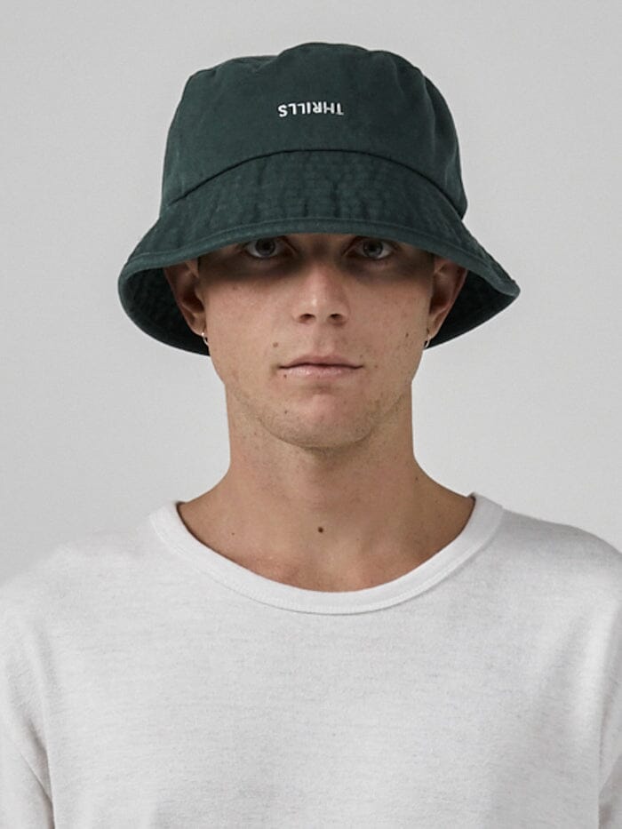 Minimal Thrills Bucket Hat - Mallard Green – Thrills Co USA