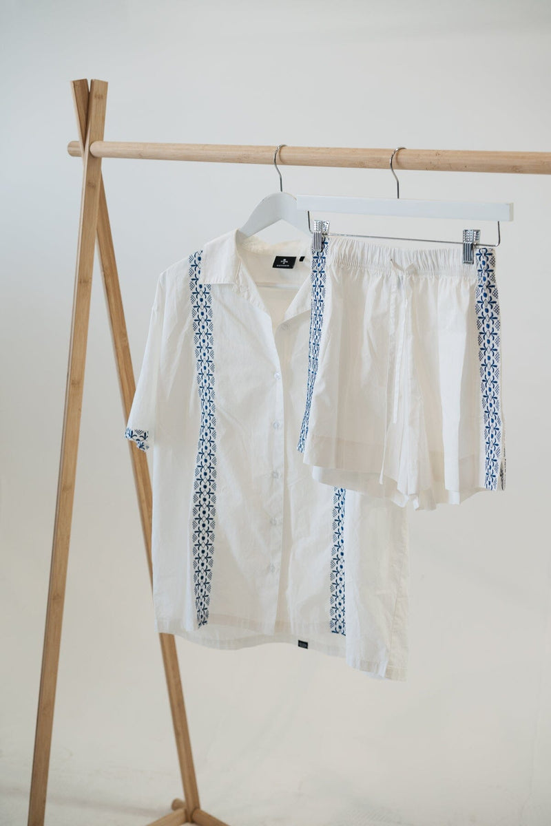 Rhodes Short Sleeve Shirt - Bone