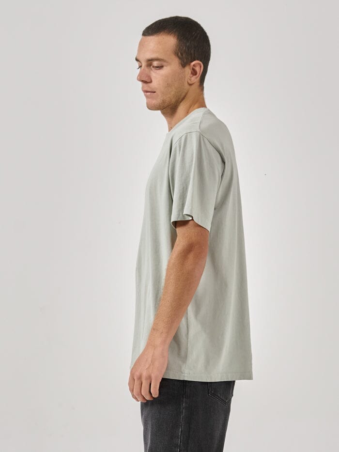 Minimal Thrills Merch Fit Tee - Sage Grey