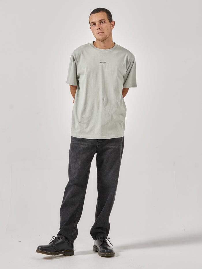 Minimal Thrills Merch Fit Tee - Sage Grey