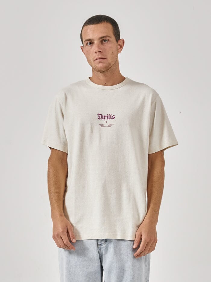 Hemp Wishes Come True Merch Fit Tee - Unbleached