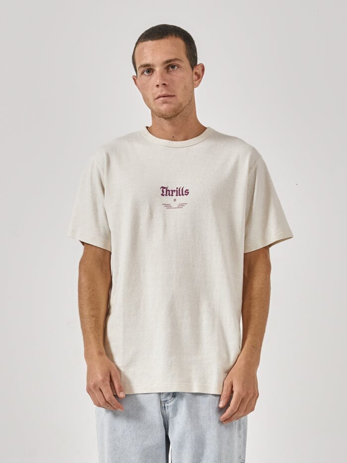 Hemp Wishes Come True Merch Fit Tee - Unbleached