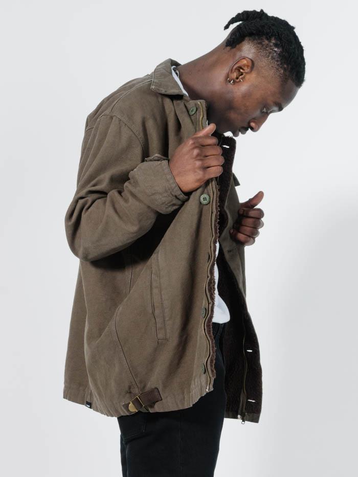 Legion Sherpa Jacket - Ivy Green