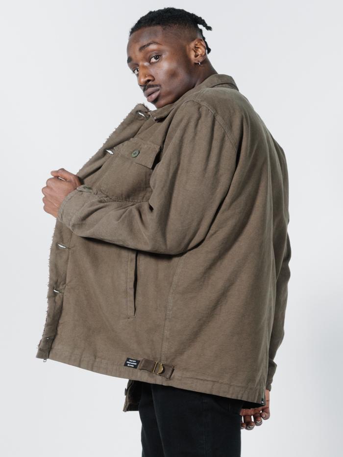Legion Sherpa Jacket - Ivy Green