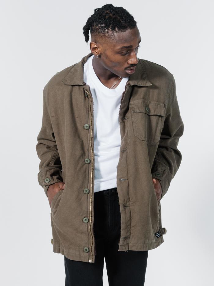 Legion Sherpa Jacket - Ivy Green