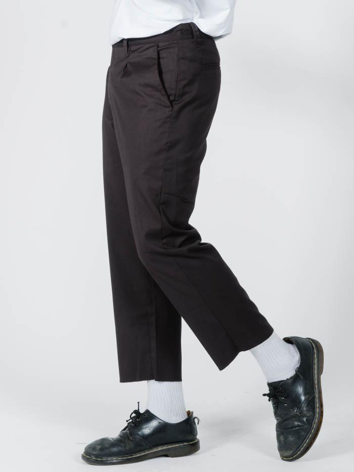 Non Sense Chopped Chino - Brown
