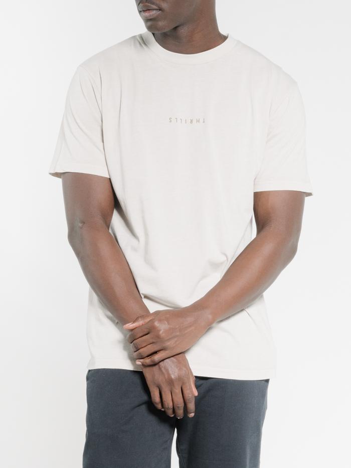 Minimal Thrills Merch Fit Tee - Cement