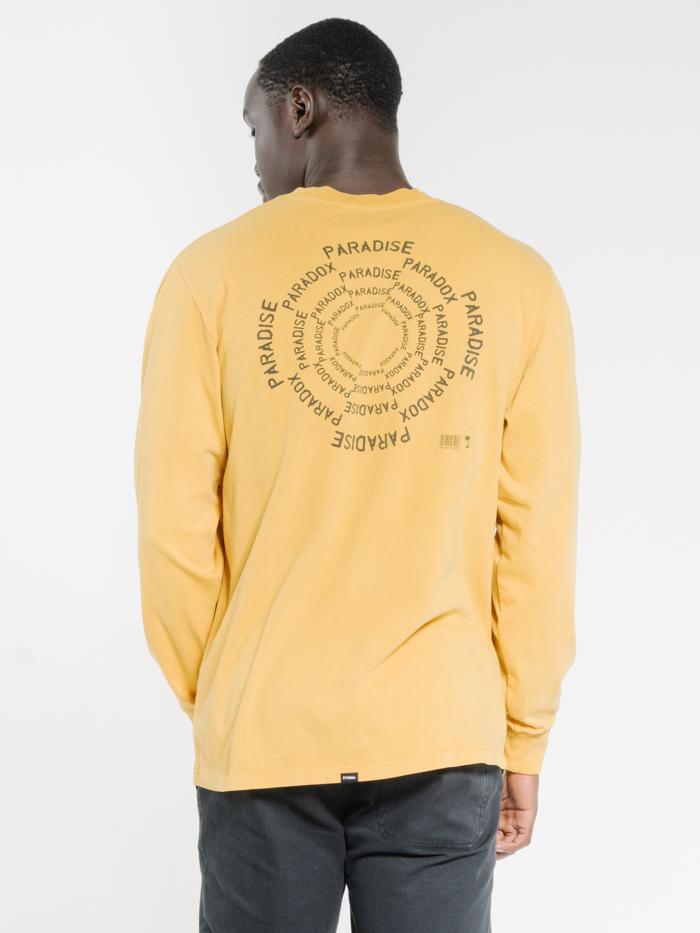 Paradise Paradox Merch Fit Tee - Mineral Yellow