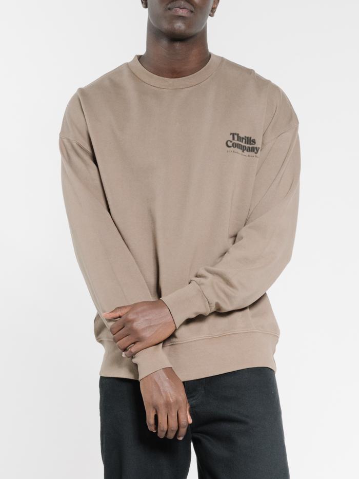 Company Pinline Stack Slouch Fit Crew - Desert