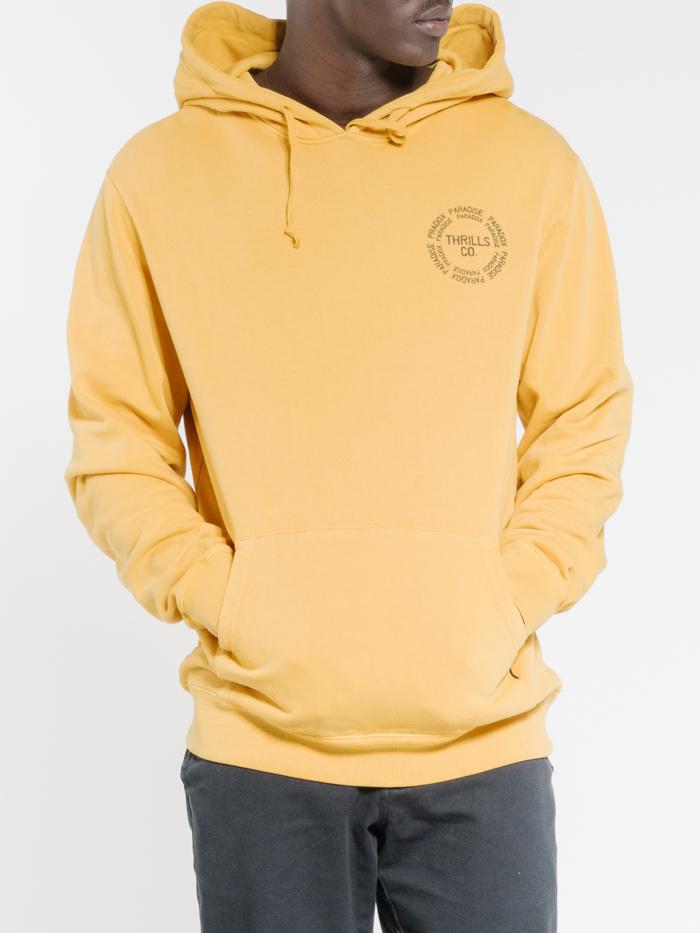 Paradise Paradox Pull On Hood - Mineral Yellow