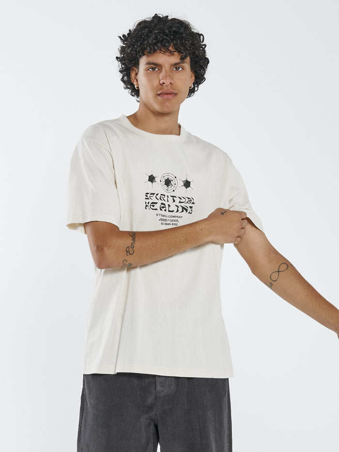 Spiritual Healing Merch Fit Tee - Unbleached