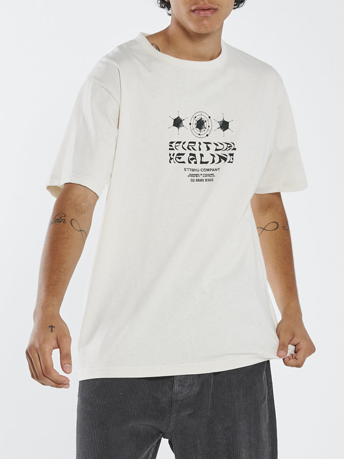 Spiritual Healing Merch Fit Tee - Unbleached