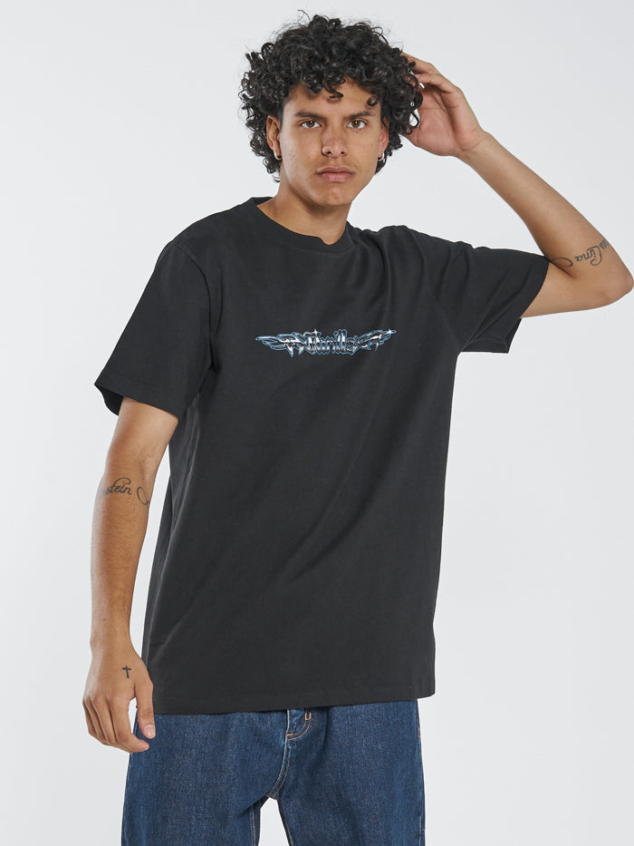 Turbulent Merch Fit Tee - Black