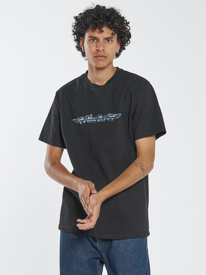 Turbulent Merch Fit Tee - Black