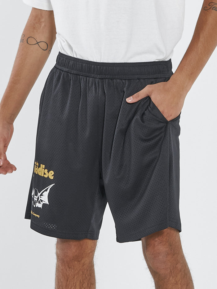 Odditty Mesh Short - Black