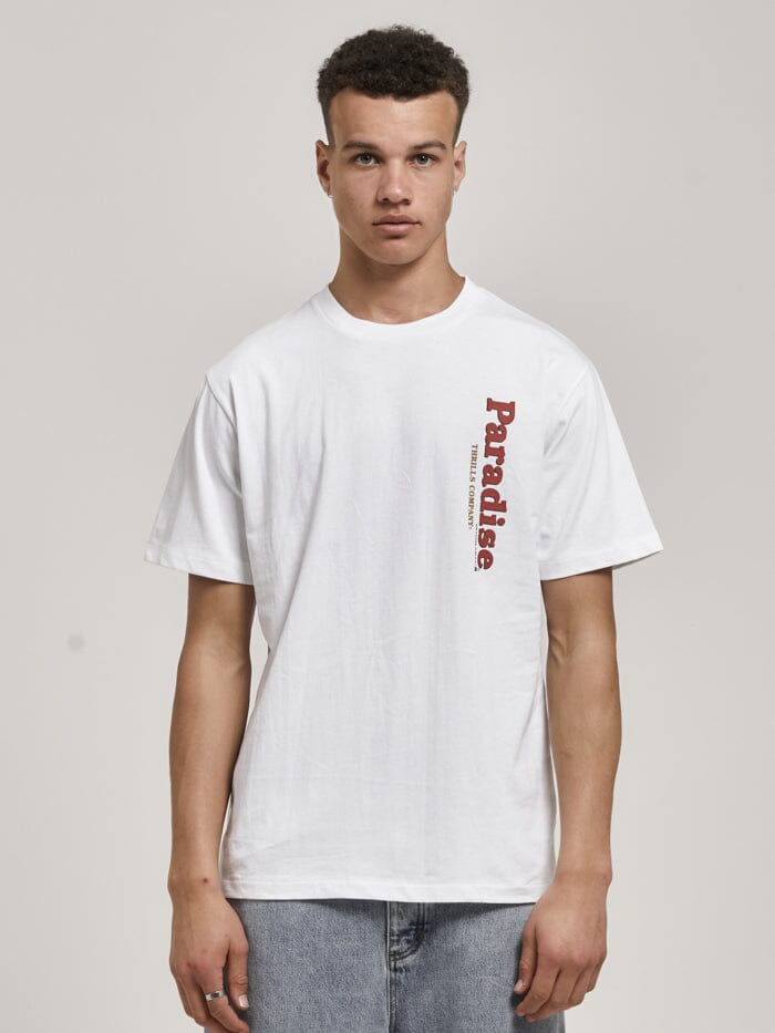 King Of Paradise Merch Fit Tee - White