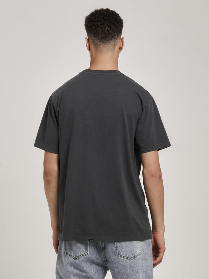 Mind Swirl Merch Fit Tee - Dark Charcoal