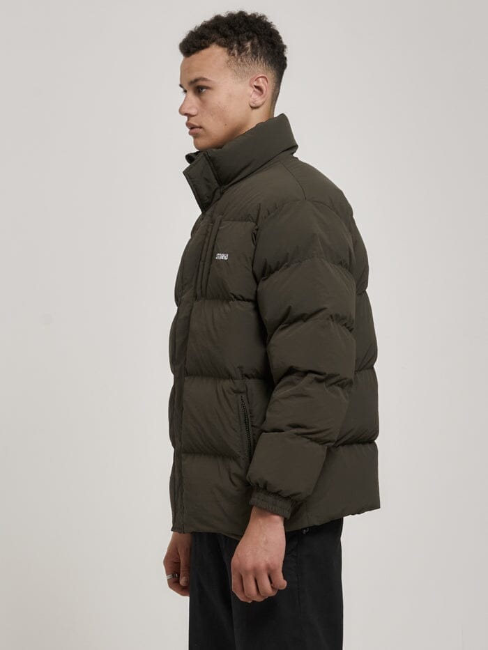 Thrills Union Puff Jacket - Tarmac