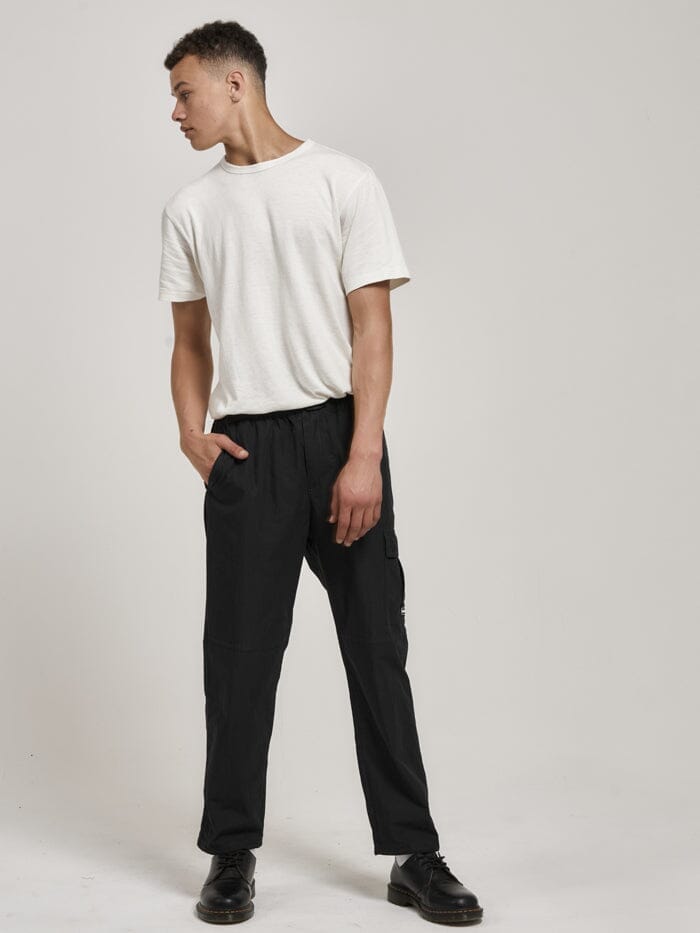 Slacker League Elastic Pant - Black
