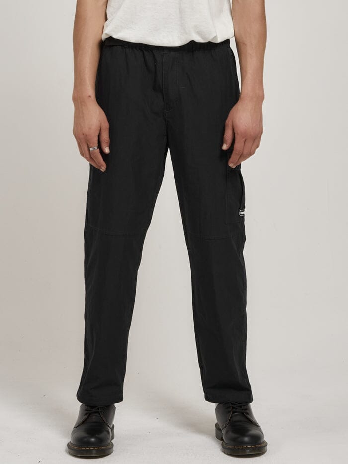 Slacker League Elastic Pant - Black