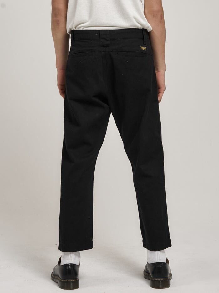 Thrills Union Work Pant - Black